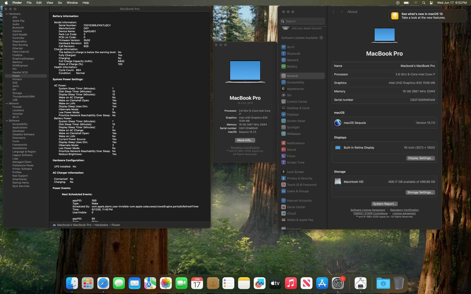 MacBook Pro 2019 16 inch
معالج intel ci7
رام ١٦ كيكا 
هارد ٥١٢ كيكا 
كارت شاشة intel uhd 630 
Touch Bar, touch id 
ملحقات شاحنة ولابتوب 
نظافة بالصور 
عنواني بغداد / حي الجهاد 
***********
السعر خاص
