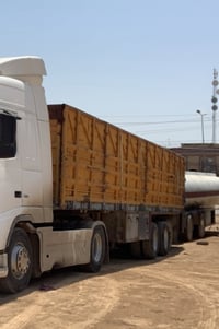 شاحنة • اربيل طريق گوير • مكفولة سنة