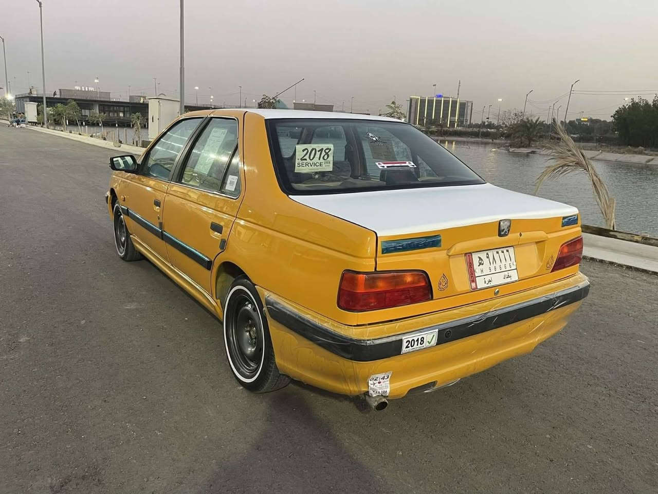 بيجو بارص موديل 18 سيارة مكفولة ماعدة جاملغ امامي مصلح مصفرة هيئة غرامة سيارة نضيفة مال شغل خير من اللة سيارة بسمي تحويل مباشر رقم نكليزي  مكان زعفرانية  رقم الهاتف ***********  سعر 55 وبيهة مجال
