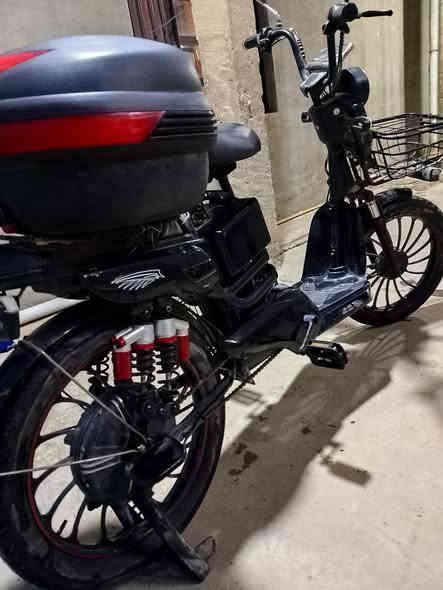 السلام عليكم دراجه شحن للبيع موديل 2023 بطاريات جدد تايرات جوبلس نظيفات مكاني. بغداد ابو غريب خرنابات الشماليه السعر 325 وبيها مجال ‏‪0787 337 4435‬‏
