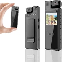 كاميرا جسم • فول اتش دي ١٠٨٠ • عدسة دوارة ١٨٠°