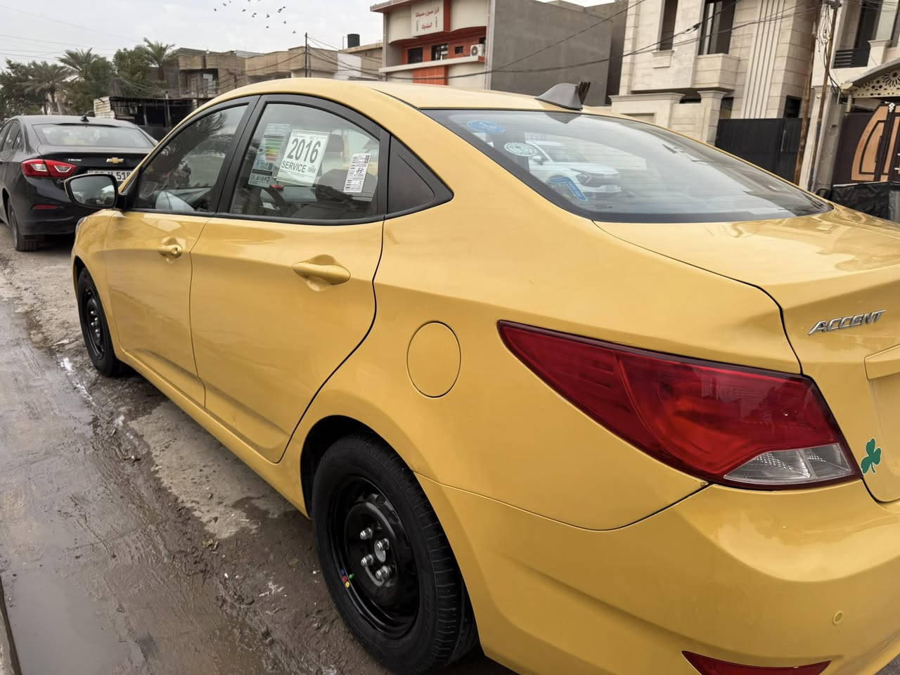 شلام عليكوم للبيع هونداي اكسنت مديل ٢٠١٦ وارد امريكي حادثهة بدايت الحوض بدون قبق جنطه فقط بجم كبس سياره كلهة ليبل واحد جاهزه من جميع النواحي كير ومكينه مكفولات صدر امامي خلفي كله جديد تدفه تبريد كله شغال تخم تاير جديد باتري جديد ماشيه ميه وخمسين مصفره هيه وغرامه سنويه جديده الثلاثين ارقام نكليزي باقيه بس ع الشد تحويل مباشر سعر ٩٣ وبيهة مجال للطيبين العنوان بغداد البلديات رقمي *********** تحياتي للجميع
