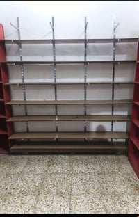للبيع العروض مترت 240 سم العمق 60 سم عدد الرفوف 12 + تسع سكت شيالاترال...