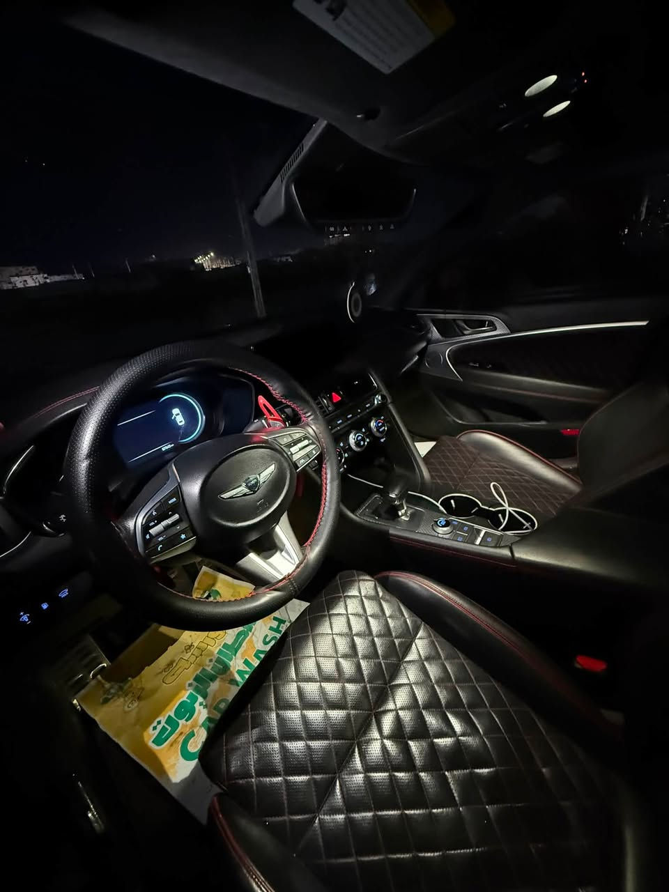 GENESIS G70 2023

‎‏‎ المحرك / V6 3.3cc twin turbo
السيارة رباعية الدفع 4WD 

‎ماشیة (79,000 کم) 

‎السياره مرقم ديالى مشروع وطني  بأسمي 
‎حادث امامي خفيف ايرباك راجع سستم كامل 

والغاء الحادث من البرمجة(راجع بلادي)

فول مواصفات بریستج اعلى فئة 

‎‏‎  فتحة سقف (بانوراما) 

‎:- بصمة

‎‏‎:- تشغيل عن بعد
‎‏‎:- كشنات ميموري سيت

‎‏‎:-كشنات تدفئة تبريد 
‎‏‎:- ستيرن كهرباء  + هيتر

‎‏‎:- 5 وضعيات قيادة ( Eco - Comfort - Sport - Sport 

‎‏plus - Custom )

‎ -: گزوز رياضي بلاد الصو

‎‏‎‏:- Auto Hold

‎‏‎:- شحن وايرليس

‎‏‎:- سستم سماعات (Lexicon )

‎‏‎:- داتاشو
‎‏داخل اسود واحمر جلد بقلاوة 
‎‏‎:- سقف كنتارا (شامو
‎‏‎:- كاميرات جانبية تشتغل مع الاشارة داخل العداد
‎‏‎:- شاشة كبيره

‎‏‎:- كيجات ديجيتال

‎‏‎:- رادارات امامي وخلفي وجانبي

‎‏‎:- ٦ كاميرات٣٦٠  درجة 
‎‏‎:- حساسات امامي وخلفي

‎‏‎:- نظام تحديد المسار 
‎‏‎:- دسكات بريمبو بلاد 
‎‏‎:-مري شفط +اشارة +تعتيم الضوء 
‎‏‎:- لايت LED امامي خلفي 
‎‏‎:-دخول ذكي مع انارة ترحيب
‎‏‎:-قيادة ذاتية  

‎‏‎:-تحديد مسار+مثبت سرعه  

‎:. تحذير فتح الباب اذا كان احد بجانب السياره 

‎:. قطعتين تبريد 

‎:. كشن السائق حضن على مود sport + sport plus 

‎:. فور ويل (AWD)

‎:. ماسحات اوتو تتحسس المطر 

‎:. ترحيب علامه Genesis 

‎:. نقطه عمياء
‎:. شفتات ستيرن
‎:. هيتر بل مري 

‎الاتصال على الرقم/   ***********
⛔️السعر 230  وبيها مجال
