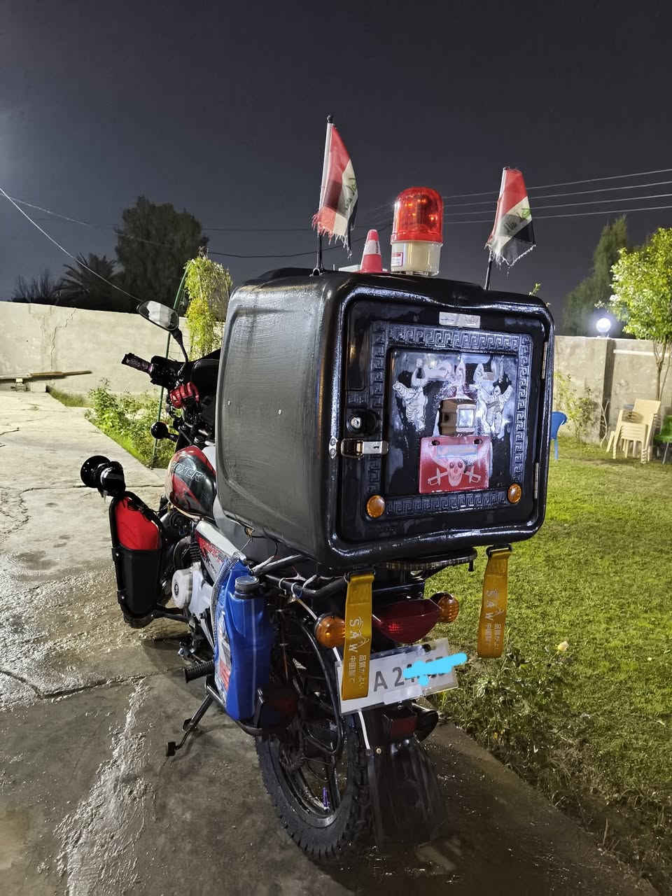 السلام عليكم
دراجه بوكسر موديل 22 مرقمة تحويل ثاني يوم 

لوحات كامله بس بعدني مارايح جايبهن المهم بس تحول يشدولك الأرقام الدراجه مكفوله ماتذب عليهاا شي مرتبه وجاهزة للشغل تايرات كهربائيات لايت زنون HD فول 🌪 

السـعـر مليونين وبيهاا مجال 🤝

العنوان بغداد أبي غريب

رقم الهاتف ***********

***********
