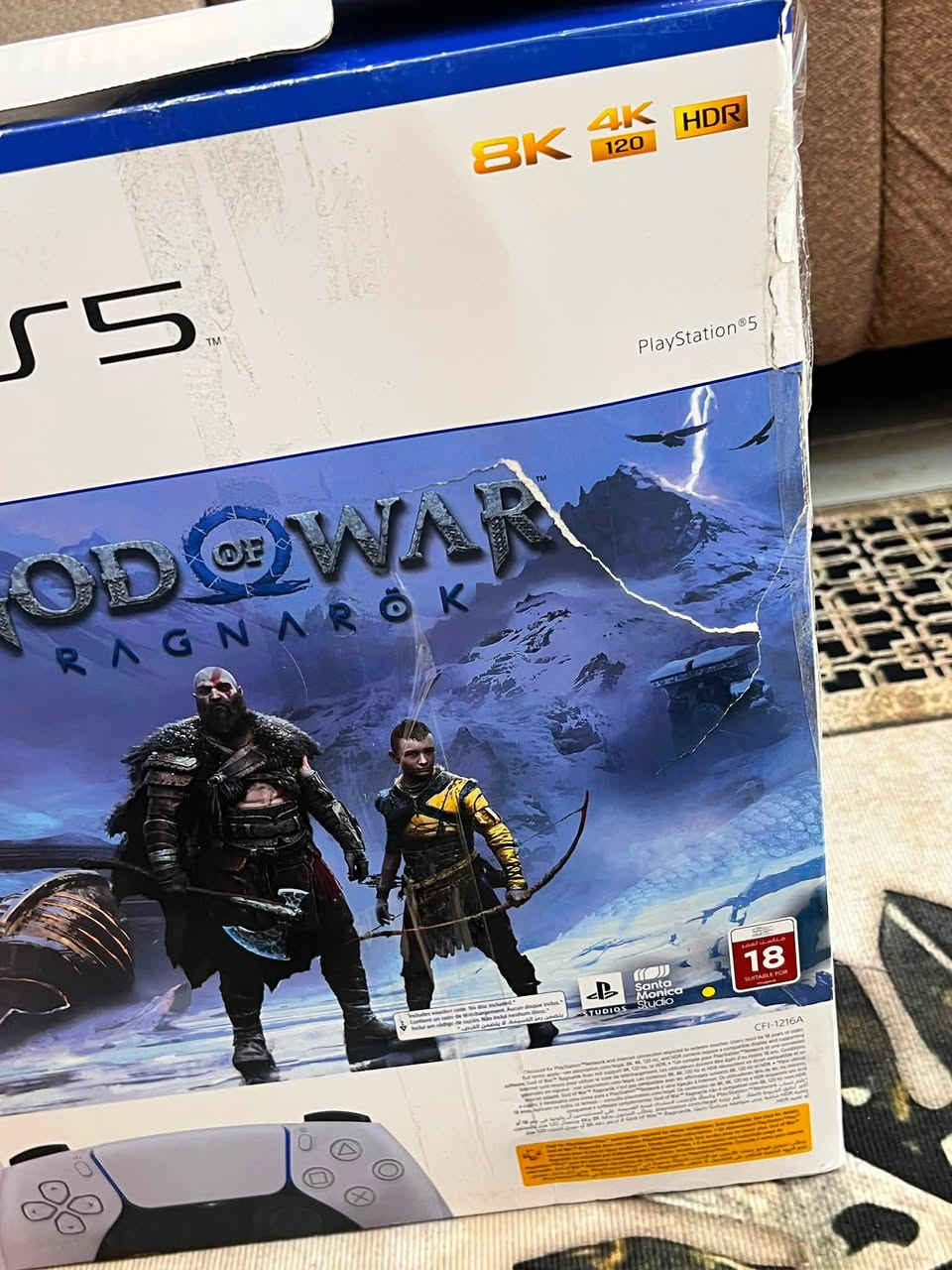 سلام عليكم 
Ps5 للبيع 
بعده جديد مستخدم كلش قليل 
والأقراص انطيهم وياه 
سعره 800  
مكاني بغداد 

*********** متواجد واتساب ايضاً
