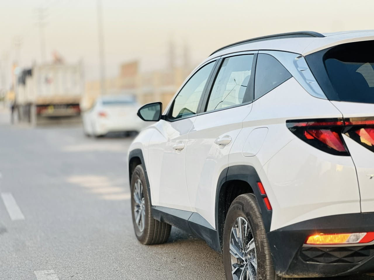 ياالله للبيع توسان ٢٤هايبردبغداد بدون صبغ الي يريد الحادث رقم الشاصي موجود بل منشور ماشيه 25الف السعر 205بيه مجال بصيط.   ***********
