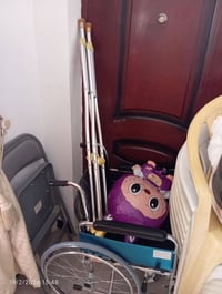 مكلف بالنشر  عربانه معوقين جديده مع عكازات للبيع بسعر 175وبي مجال الشر...