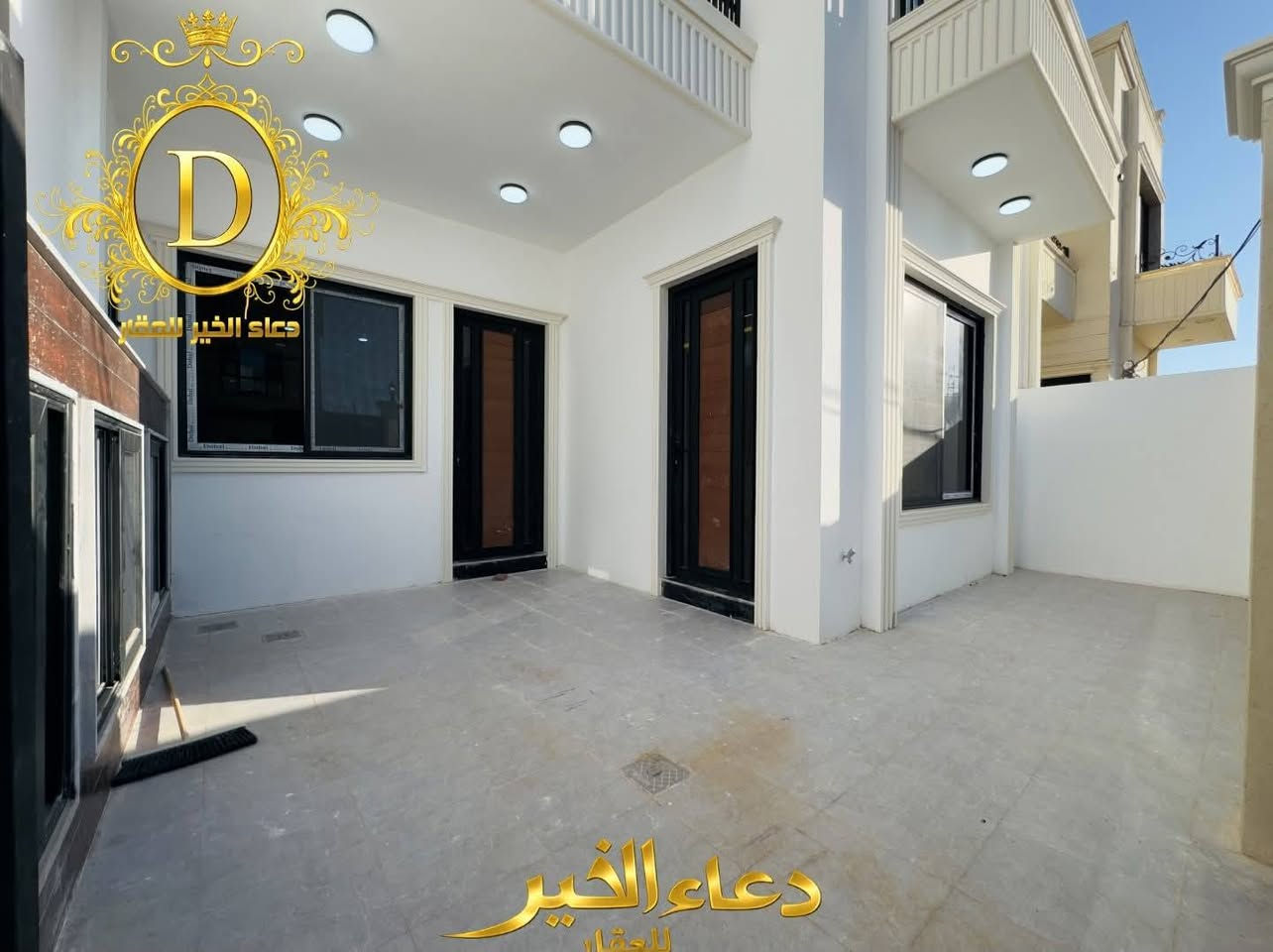 حصرياً لدئ مكتب دعاء الخير للعقار 

دار للبيع في التعليم العالي مجمع النور السكني

مساحة 160.متر واجهة 8.متر 
خمس غرف نوم هول إستقبال مطبخ صحيات
خدمات كاملة - ماء كهرباء تبليط
وصل حمعية النور 

عقارات دعاء الخير
حي العربي الشارع العام قبل تقاطع العريان 

*********** - ***********
*********** - ***********
