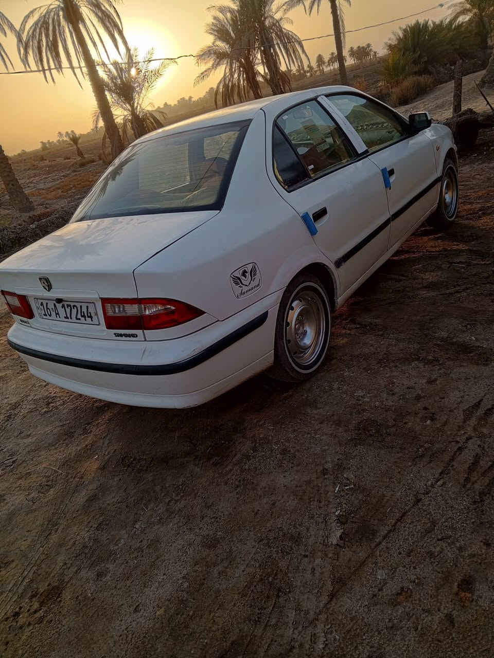 سلام عليكم سمند موديل 12 سنويه لل30 رقم قادسيه نكليزي مداور ثاني يوم  مصبوخه حزام بيه بنيد وجملغ مكان نجف ناحيه الحيره مكفوله من ضربه قويه ‏‪***********‬‏
