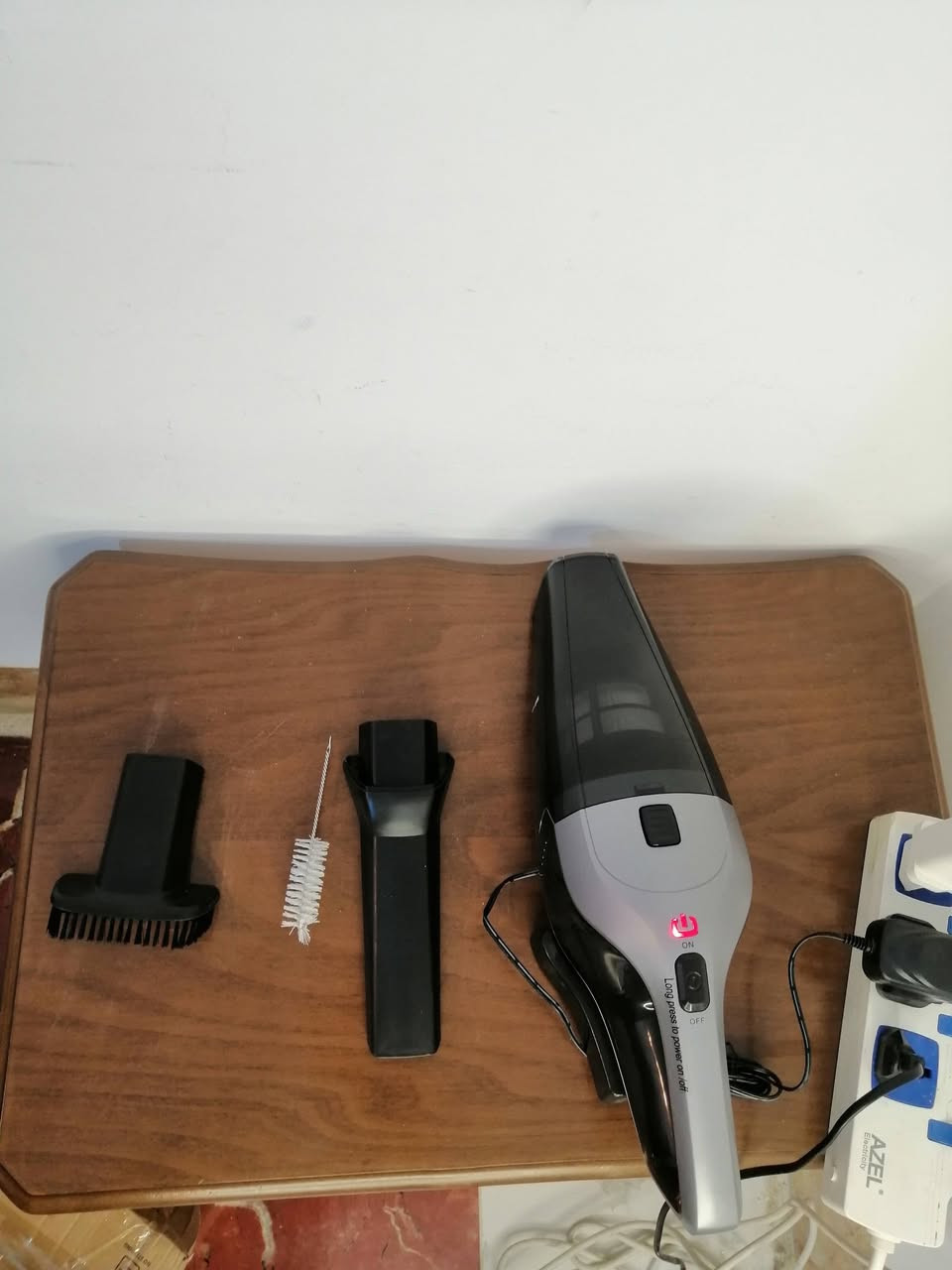 مكنسة لمامة شحن للأماكن الضيقة ودواخل السيارات وتخم القنفات جديد غير مستخدم كامل ملحقات بسعر مناسب


**إذا كنت صاحب هذا الإعلان وتريد حذفه لأي سبب، رجاءا أرسل رسالة إلى الدعم الفني**