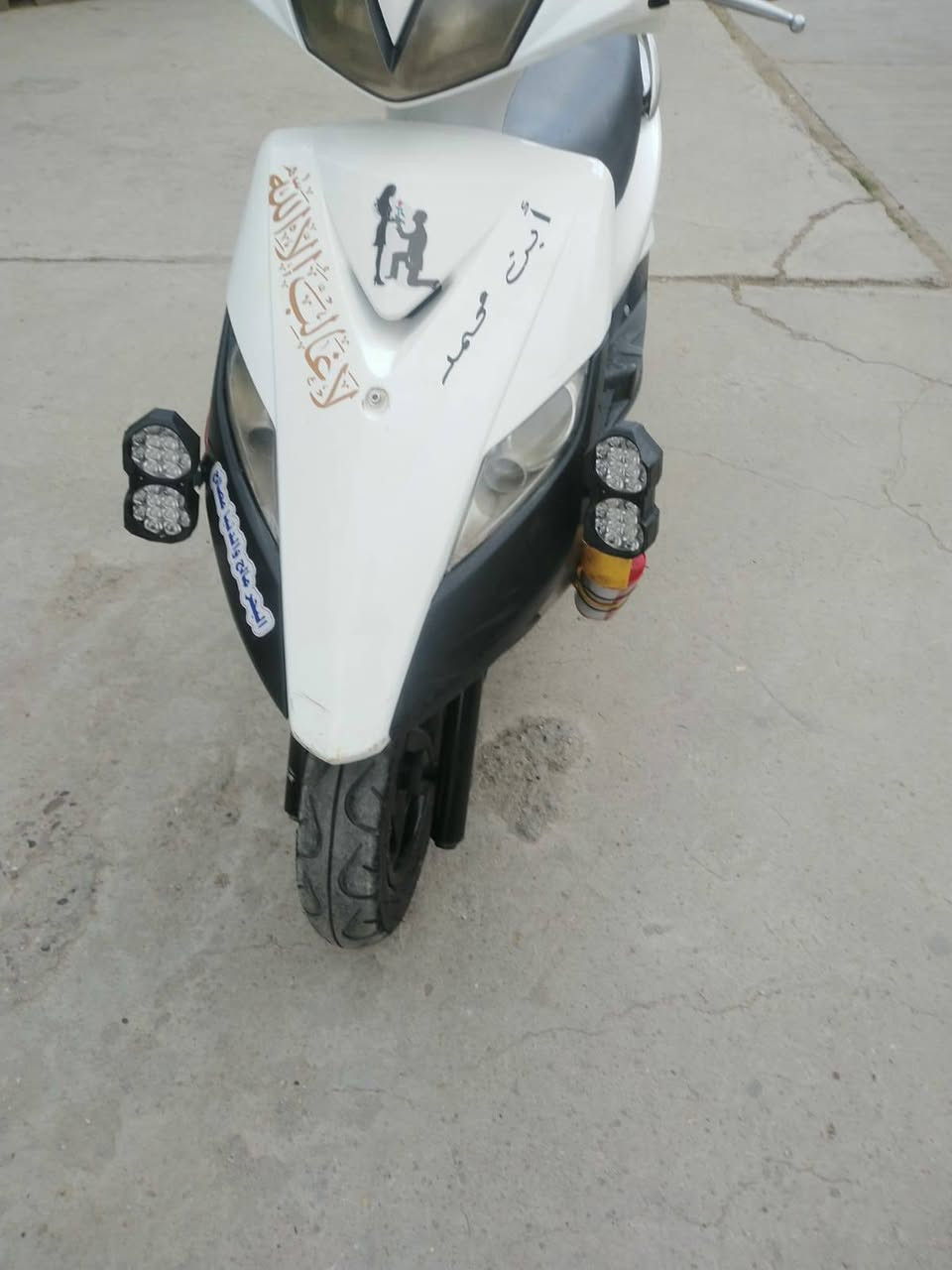 ((ملاحضه 🤔 الدراجه اتعهد الك سرقه))
السلام عليكم دراجه ماكس ثعلب 140 شلعه ومعدل كفرات جديد شلعه تشك الكاع  مكينه خرسه متسمعلها صوت كهربائيات كلها شغاله لايت زنون  سكنات لون ابيض رماش سلف هندر نكره بكل وقت  قفل جنطه وستيرن وبانزين كله شغال ستان صفح وتعليك دبلات جديد متحس ب طسه السعر 600 وبيها مجال حك الجيه مكاني بغداد العامريه ❤️
رقم الهاتف *********** واتساب و رصيد 
الهاتف الثاني ‏‪***********‬‏ واتساب و رصيد

          ((خاص موجود بكلهن ❤️😀))
