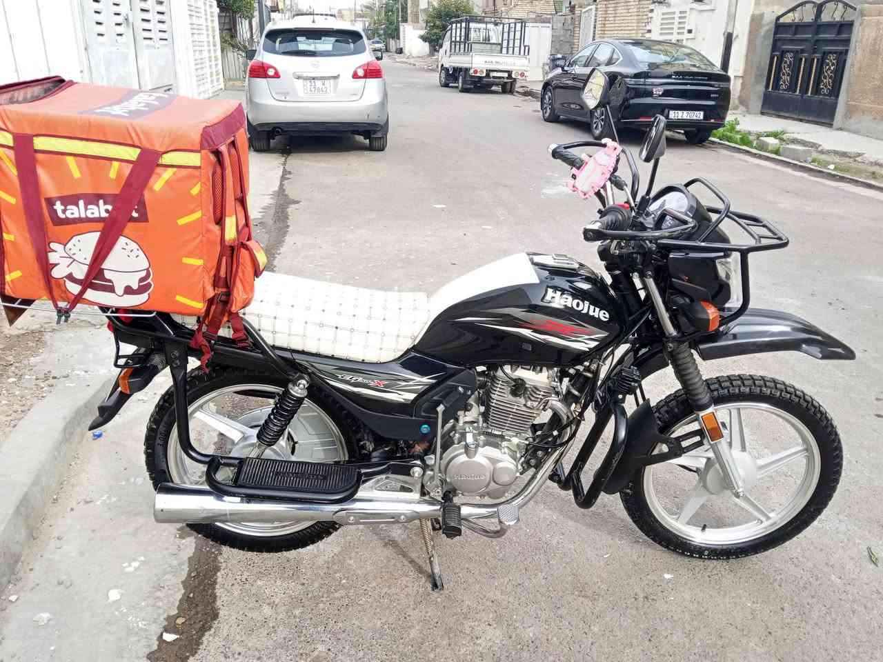 دراجه هاوجي جبلي مستخدمه شهرين مكينه 150 سعر مليونين500 وبيه مجال مكاني حي العامل شراي يتصل ع هاذ رقم***********
