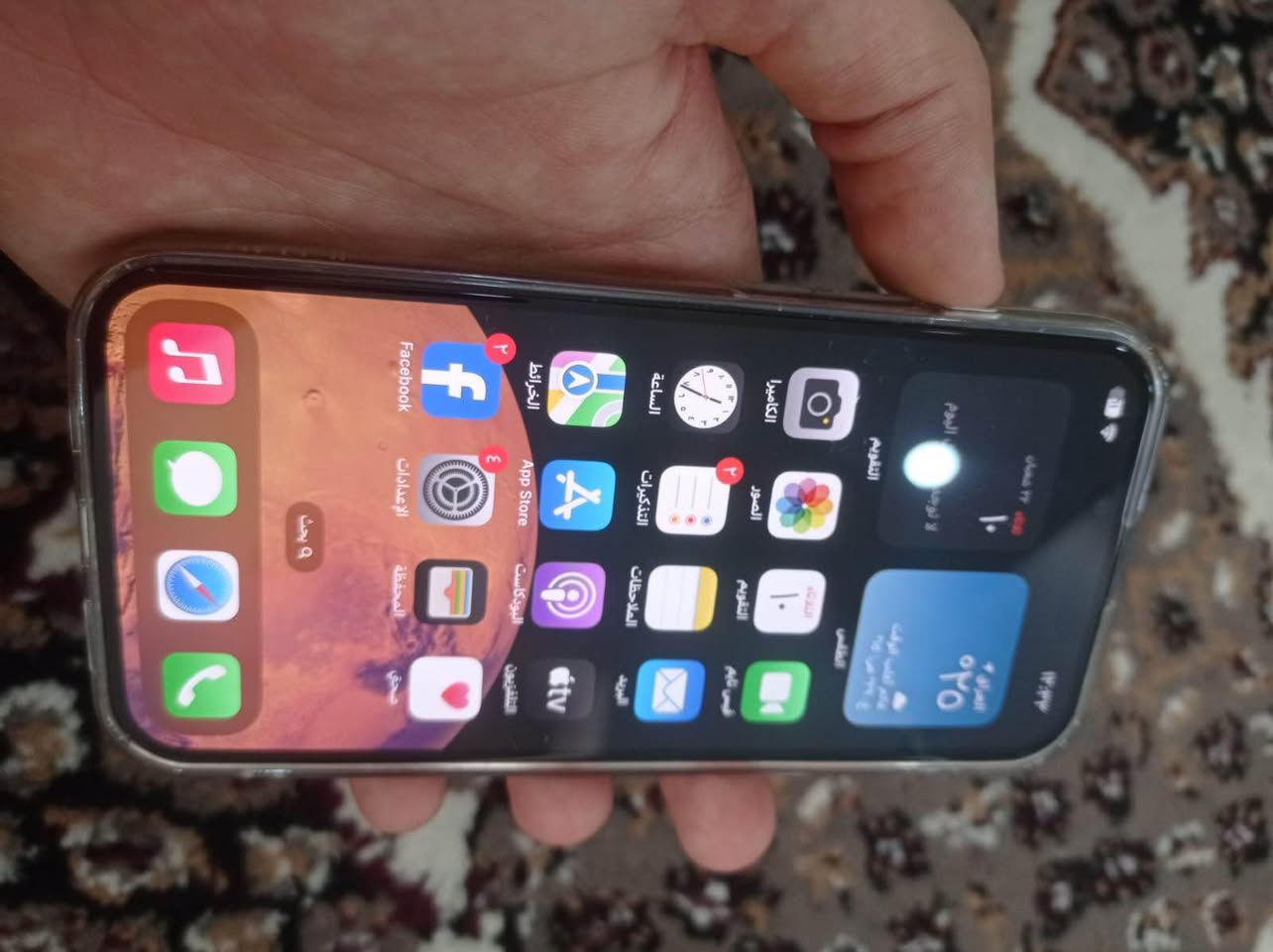 ايفون ١٤ عادي جهاز نضيف بلادي بلادي بطاريته ٨٤ ذاكرته ١٢٨  سعره  450 مكاني نجف متوفر عله واتساب *********** النجف, العراق
