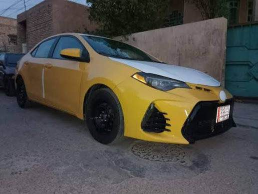 كورلا 2015  مشروع وطني رقم بغداد انكليزي فقط بونيد مبدل وبيه طخ خفيف بشاصي بدون دواخل بدون ايشي   تصفية  مال صبغ سياره سقف سلايت اشارة جانبيه بجم قرش غاز شاديله ممضومه 80 لتر محرك 2019 جديد شاده كير شرط تبريد شرط سياره كشنات جلد تخبل وسنوية 2031 ورقة انكليزي جديد 

*********** كركوك, العراق
