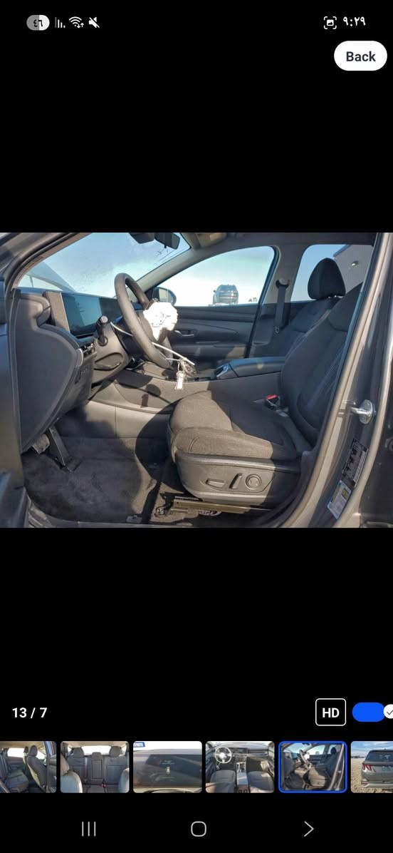 📣اعلان مزاد 📣
هونداي توسان 2026 
الضرر :  كما موضح بالصور  
عداد المسافه : mill 1537
 المحرك : 4 تعمل وتسير
 5 موعد المزاد : 2026/1/5 الساعة  
مدة الوصول 60 يوم الى 75 يوم المنافذ الحدودية

⚠️⚠️

الاستفسار ***********
  
العنوان بغداد / المنصور
