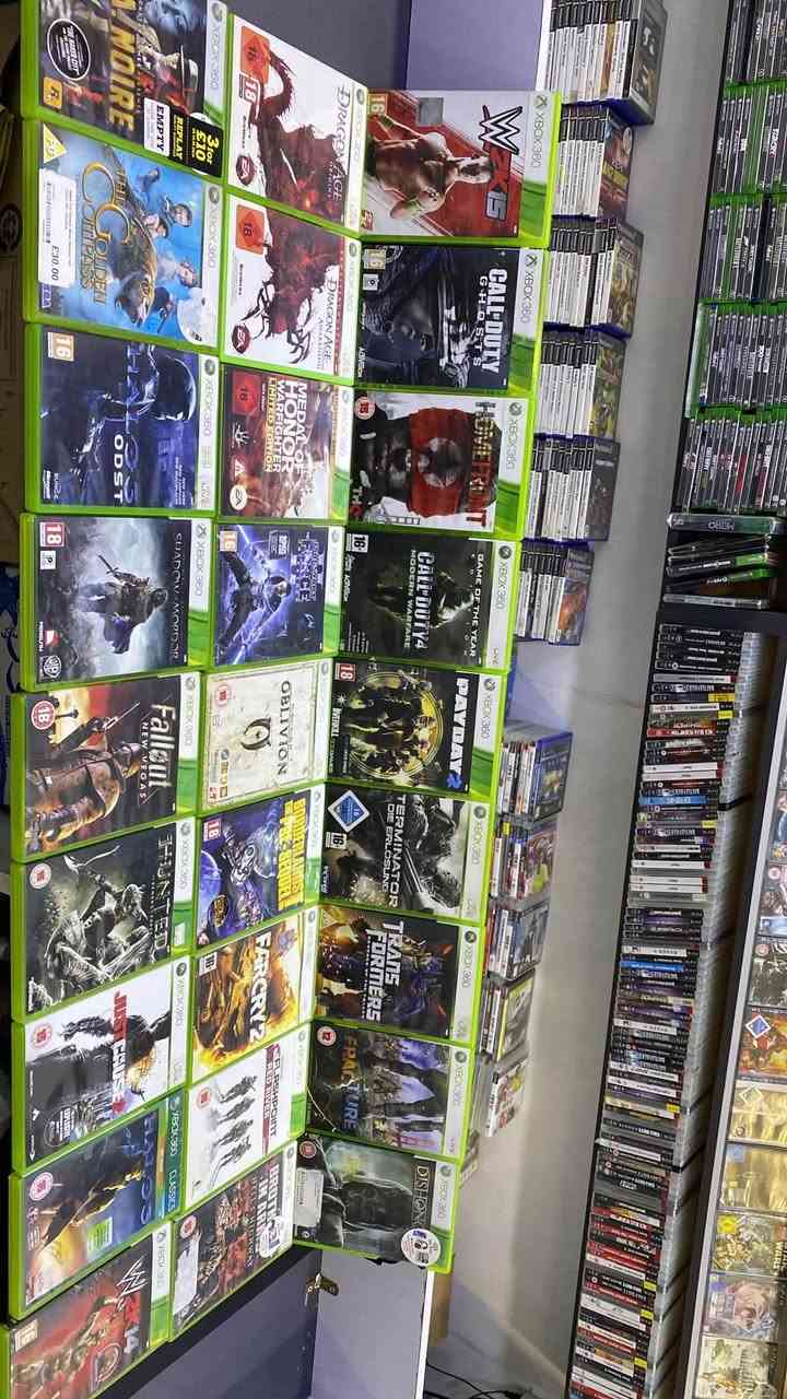 العاب xbox 360& orgnal اصلي. كل لعبة و سعرها ✅
متوفر توصيل لجميع محافظات✅


**إذا كنت صاحب هذا الإعلان وتريد حذفه لأي سبب، رجاءا أرسل رسالة إلى الدعم الفني**