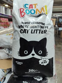 🐾✨ يتوفر رمل القطط – كات بووم كاربوت 🐱 ✨🐾  رمل فائق الامتصاص و بدون غب...