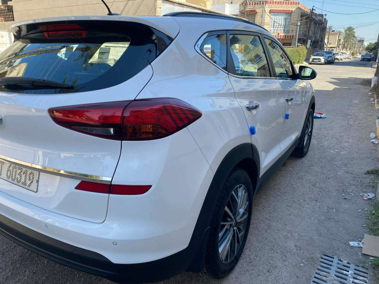 السلام عليكم توسان خليجي موديل 2019 مكفوله من الصبغ فول مواصفات 1/1رقم بغداد بأسمي العنوان بغداد للاستفسار ***********
