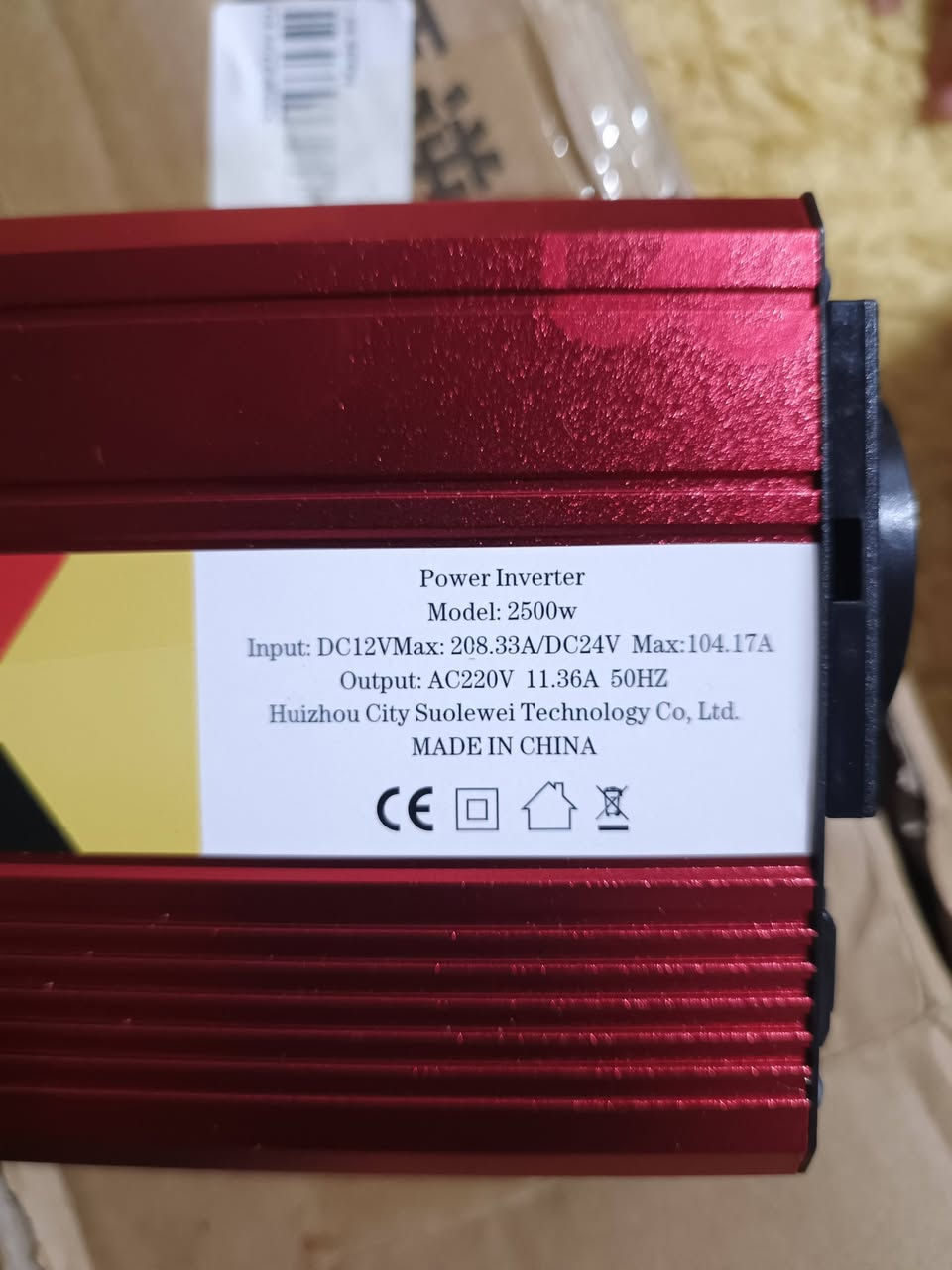 عاكس صغير الحجم 
55 الف قفل
متوفر توصيل لكل العراق 5 آلاف


**إذا كنت صاحب هذا الإعلان وتريد حذفه لأي سبب، رجاءا أرسل رسالة إلى الدعم الفني**