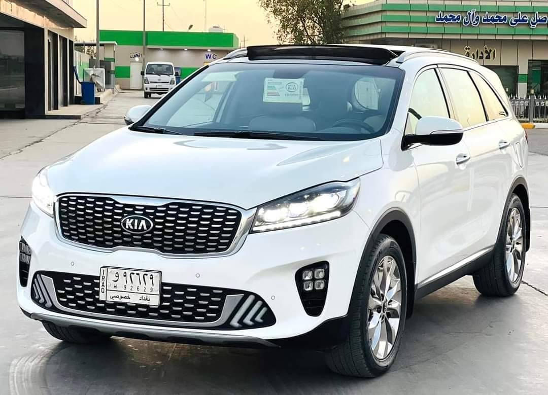 للبيع
سيارة نوع كيا سورنتو خليجي  موديل ٢٠١٩ شكل ال٢٠ ابيض اللون رقم بغداد ماشية 84 و قابلة للزيادة  تحويل مباشر الكير والمحرك مكفولات  والسيارة جاهزة من كلشي  فقط جاملغ امامي  مبدل  و بيها رشة صبغ  بالتكمة اثر طابوكة واكعة عليها  و رصعة صغيرة بالباب الي خلف الصدر  وضحة بالصور  السيارة بيها سونار و من تجي هم تفحصها بالسونار  
مكانها الديوانية

 والشراي يتصل على الرقم   
***********

المواصفات...

١- محرك ٦ سلندر حجم ٣٥٠٠

٢- سبعة راكب

٣- شاشة انديفيكيشن

٤- كامرة بلادية دوارة مع البك

٥- جنطة ذكية

٦- لد وحساس امامي خلفي

٧- بصمة تشغيل وبصمة ابواب

٨- شاشة كبيرة  

٩- الكشنات الامامية اثنينهن كهرباء 

١٠- ويل كروم ستيل ١٩ 

١١- زنون بلادي

١٢- بردات بلادية

١٣- ثلاث قطع تبريد

١٤- شاحن وايرلس 

١٥- بيها GPS

١٦- كشنات جلد

١٧- الهاند  بريك بصمه 

   تحويل ثاني يوم.
