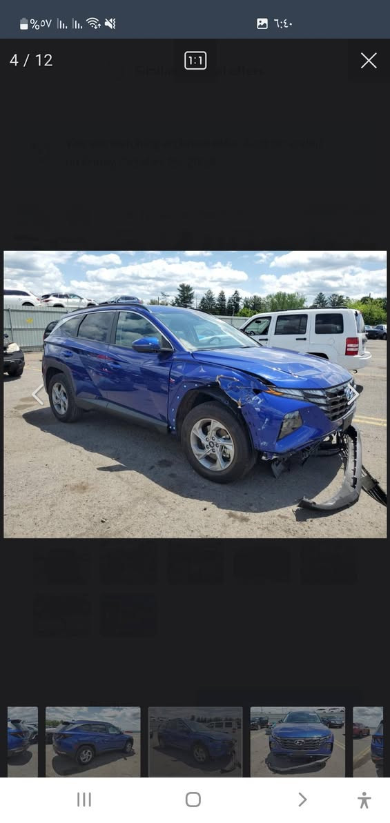 السلام عليكم توسان للبيع  وارد أمريكي موديل 2023 حادث جاملغ بدون لغد وشواصي مكفوله بدون ايرباك رقم أربيل تحويل ثاني يوم سياره جديده التفاصيل داخل الصور رقم الشاصي موجود السياره مرقمه وجاهزه جديده زيرو السعر 185  بسعر سيارة بدون رقم المواصفات هاترك جنطة كهرباء فور ويل لايت اربع عدسات بصمة وبصمة أحتياط 

***********

*********** حمزة, القادسية
