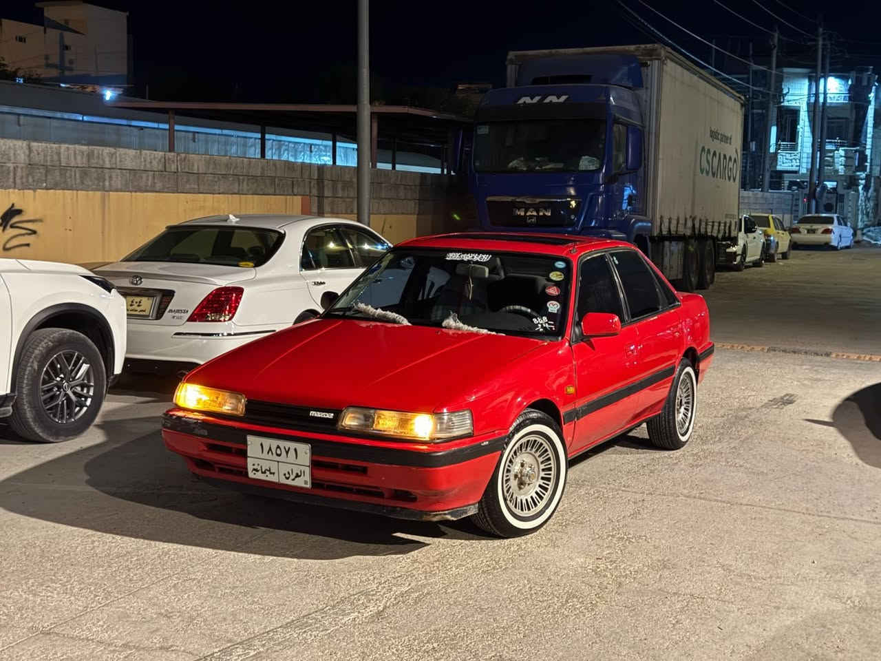 مازدا 1990 تبريد ثلج + توماتيك 😴
السياره لا ضربه و لا طخه كفاله عامه 💯
تخم تاير و ويلكب جديد صدر كامل جديد 📦
محرك 12 بخ كلش اقتصادي و قوي بدون مصرف 🔥
رقم سليمانيه سنويه جديد لحد 2027 شرط تحويل ✅
غرفتها كله جديد + گير محرك كلش جديد 💯
العنوان ~ كلار قضاء سليمانيه 📍
السعر ~ 45 وبيها مجال 💸
الهاتف ~ ***********
