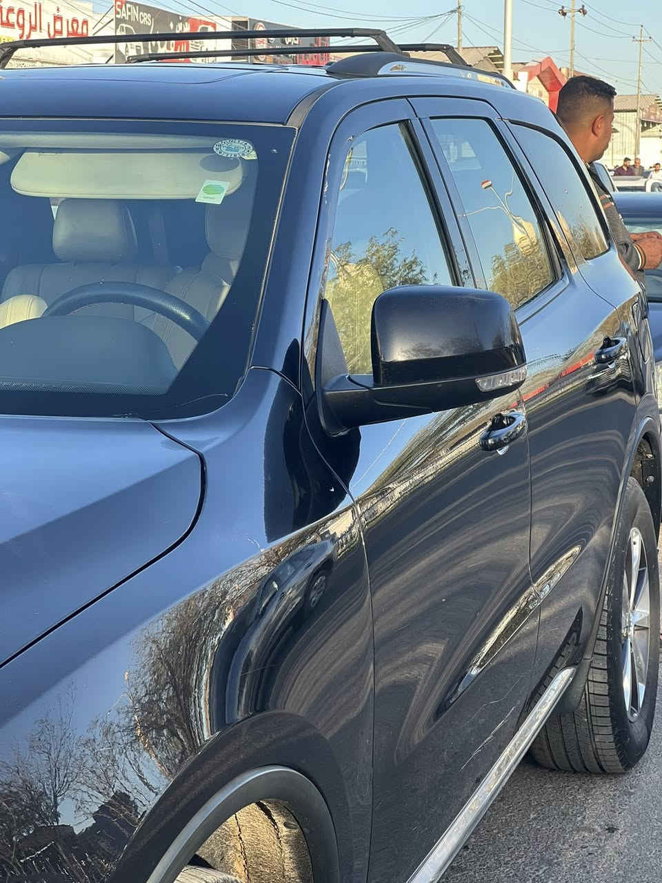 سلام عليكم
للبيع 

دوج دورنكو ٢٠١٦ فول موصفات كلين بدون ضرر خليجي 

كير محرك شرط بلادي 

باسمي كشن جلد 

ميموري يعني ذاكرة 

كذالك كشن تدفئة مع استيرن 

شاشة وسطية 

محرك ٣٦٠٠ 

حساسات امامية وخلفية

 أشاير مري

 رادار خلفي جانبي 

تشغيل عن بعد 

نضام توقف ذاتي 

تبريد ٣ قطع مركزي 

نقطة عمياء

بعد بي هواي موصفات مذاكرة 

مكان السيارة ديالى 

السعر على خاص وتدلل 
للتواصل ***********واتس اب وخط
