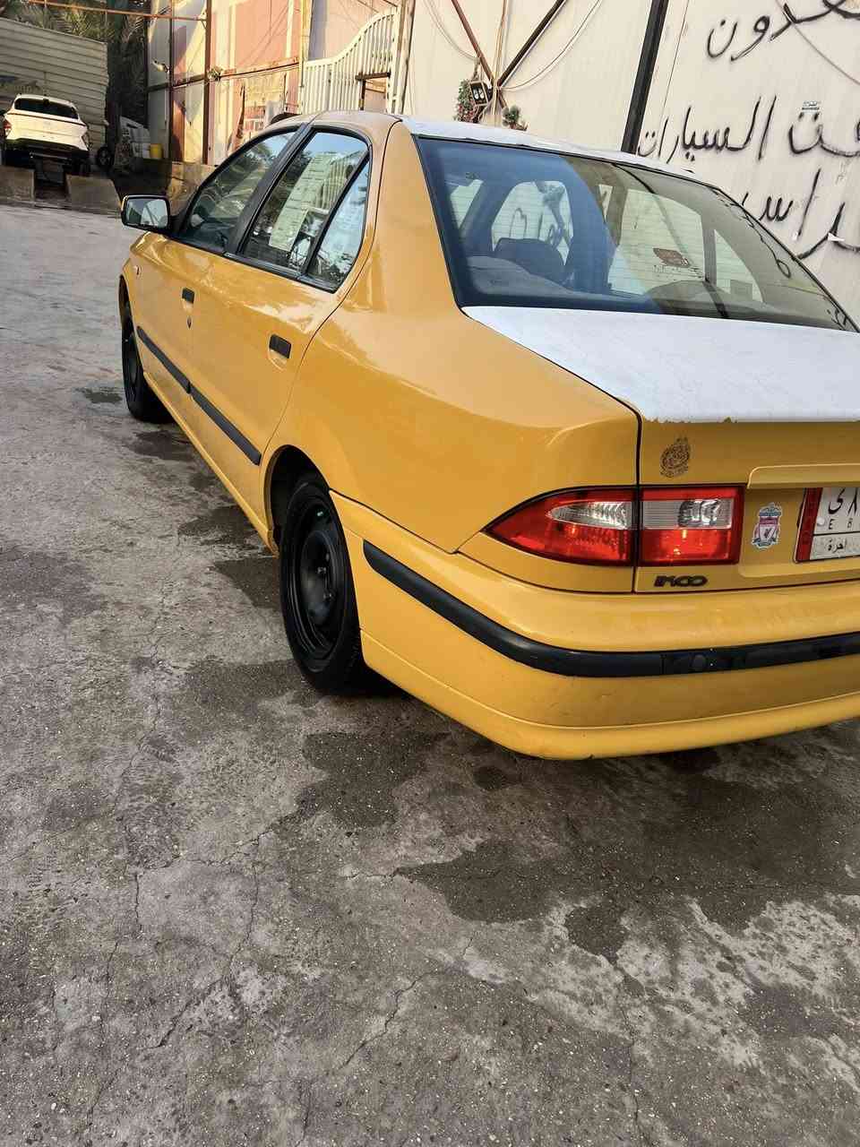 السلام عليكم سمند 2013 مسجلة 12 رقم بغداد مصفرة هيئة وغرامات السيارة كفاله عامه فقط صبغ بالجاملغ الامامي الايمن بدون ضربه وبدون فتح والباقي مكفول السيارة بلاديه بدون تعمير ماشية 190 كير ومكينه جدد حدادية جديدة تدفئة تبريد شغال دواخل شركه جاهزة من كلشي شرط التحويل السعر 47 وبيه مجال بسيط مكاني بابل للاتصال 
***********
