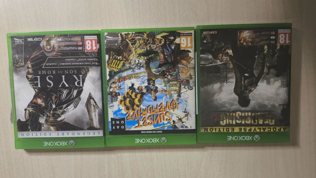 سلام عليكم العاب xbox و ps4 للبيع كلهم نضاف شغالات ليريد شلع وليريد مفرد متوفر


**إذا كنت صاحب هذا الإعلان وتريد حذفه لأي سبب، رجاءا أرسل رسالة إلى الدعم الفني**