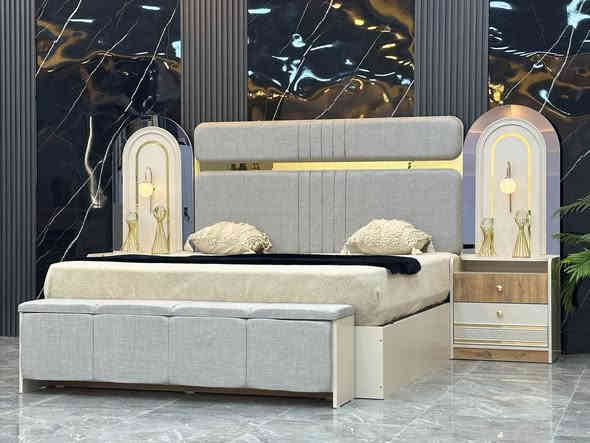 غرفة نوم مونا 
10 قطع ظهر بلوك برغي وجوي حديد 
قياسات
(الكنتور مع الملحق)
العرض 360cm
إرتفاع 231cm
عمق من الداخل 53cm 

——————————
(السرير مع الكومدي)
العرض 306cm
إرتفاع 155cm
—————————-
(ميز مرايا )
العرض 125cm
الأرتفاع 184cm
—————————-
(الدراور)
العرض 55cm
إرتفاع 100cm
—————————-
مرايا الزاوية 
العرض 55cm
إرتفاع 178cm
(سعر..  مليون و٨٧٥الف مع شد ونقل مجاني داخل بغداد 
توصيل لجميع المحافظات ٧٥الف
(للحجز و الاستفسار واتساب ***********)
#غرفة_نوم #غرف_شبابية_بأسعار_خيالية #اثاث_مودرن #غرف_نوم_تركية_باسعار_تنافسية  #اثاث_تركي_حديث
#تصميم_داخلي #تصميم_ديكور #ديكورات_حديثة #غرفة_نوم 
#غرفتي_الجديدة  #بغداد_العراق #غرفة_نوم_أطفال 
#غرف_نوم_للعرسان
