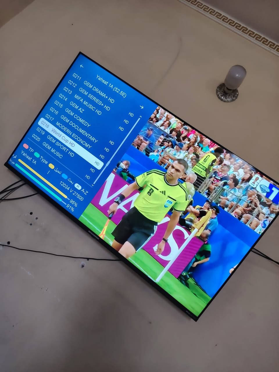 السلام عليكم راح نتواجد بالمنطقة ليريد ينصب ستلايت  يراسلنا   *********** او برامج رياضيه تشوف لعبة منتخب بس كون عندك بلازما حديثة ام النت
