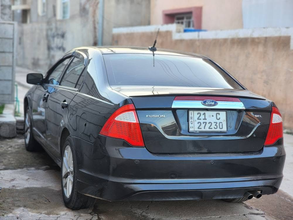 فورد فيوژن ٢٠١٠
مه كينه ٢.٥ مەرغوب
چوار بستۆن ، فوول مؤاسفات SEL
ناو زه رد تحديد سورعه ، تراكشن
ئاوينه كاره با كوشن كاره با ، حەوت ڕەنگ
كامێرا ڕادار . سلايت ، ئاوێنه هيته ر ، كۆدى ده رگا  به شه رتى گێڕو مه كينه ، به شه رتى كۆمپیوته ر  ئێرباك و هه مووشتيكی دوو پارچه و نيوو بؤياخ بئ ناوگرتن بؤنيد جه مه لؤغ نيوو ده رگا  سه نه وى تا ئەخيرى ٢٧ تازه يه به ناوى خؤمانه وه يه به شه رتى تحويل و غرامه
*********** حلبجة, السليمانية
