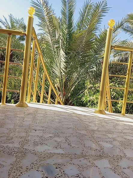 السلام عليكم مزرعة دونم البيع المساحه ٢٥٠٠ متر المكان بغداد الراشدية*********** نوع السند ملك صرف
