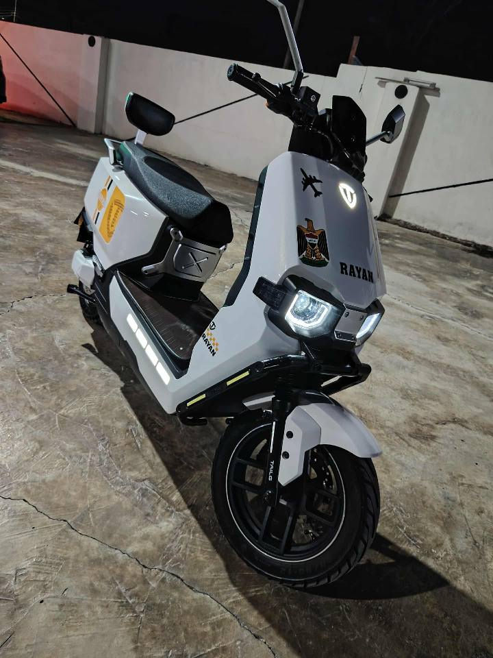 للبيع.. للبيع
دراجة ريان وحش الكون 
مدرع من كل الاتجاهات 
6 باتري 
ملف 2000
تمشيك 90 كيلو بالشحنه
سرعته 80 حقيقي
نطام شحن تلقائي
نظام p
نظام R
نظام abs
نطام حماية
نظام بصمه
قاطع دورة
تربط على موبايل
تحتوي على شاحنه موبايل
الدراجه كاملة حلوة ونضيفة
استعمال قليل 
العنوان بغداد  حي القاهرة قرب جامع النداء
للاستفسار *********** بغداد, العراق
