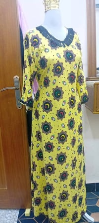 فساتين بسيطة • قماش وخياطة