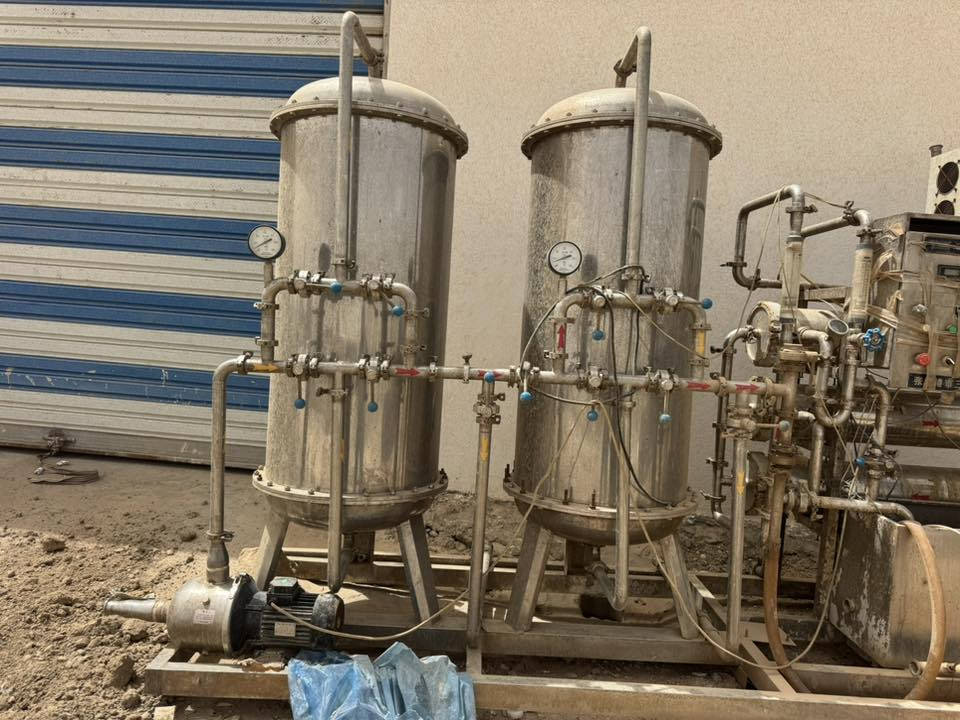 محطه ماء 3 متر كلها ستيل صيني بلاديه يعني تصنيع الصين مو داخل العراق تجميعها تحتاج منبرنات فقط تواصل واتس ***********
