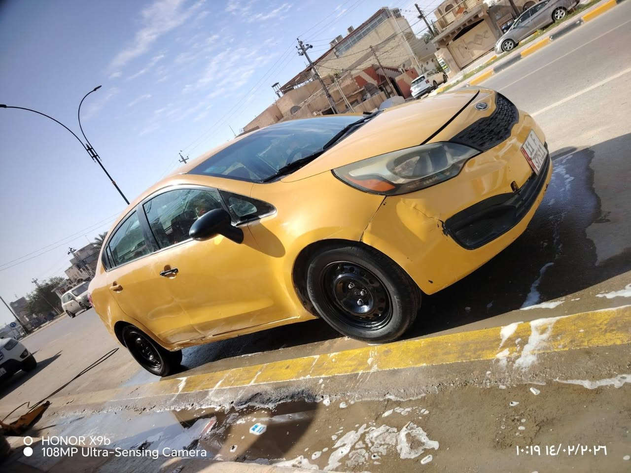 للبيع كيا ريو موديل ١٢ وارد امريكي ضرر جنطه بدون عابر ضربه خفيفه
سياره مصفره هيئه وغرامه مداور ثاني يوم مكاني النجف حي الرضويه  

 السعر ٧٥ وبيها مجال

***********
