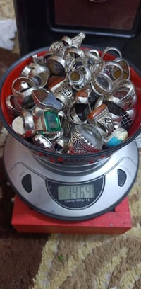 خواتم للبيع كيلو و464 والحجر سعر الغرام على نهنه 3000 وياهن الصور مال ...