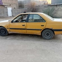 بيجو 405 موديل2015 سنوية لل28مصفرة هيئة وغرامات رقم بغداد الماني  المك...