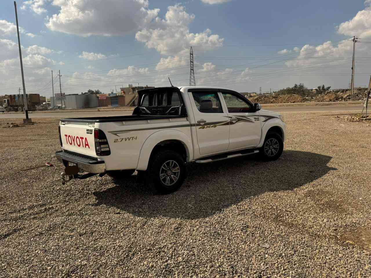 السلام عليكم
بيكم هايلوكس موديل 2014
رقم بغداد 
فور ويل السعر 225
***********
