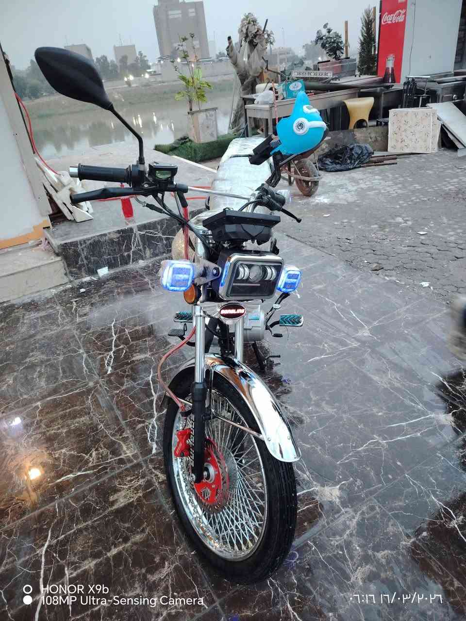 سلام عليكم دراجة مديل 2026 دراجة نضيفة وجديدة
صالي من منزلة 20 يوم ماشية بس1800 بكاني بغداد الكرخ رقم *********** واتساب بي سعر 750
