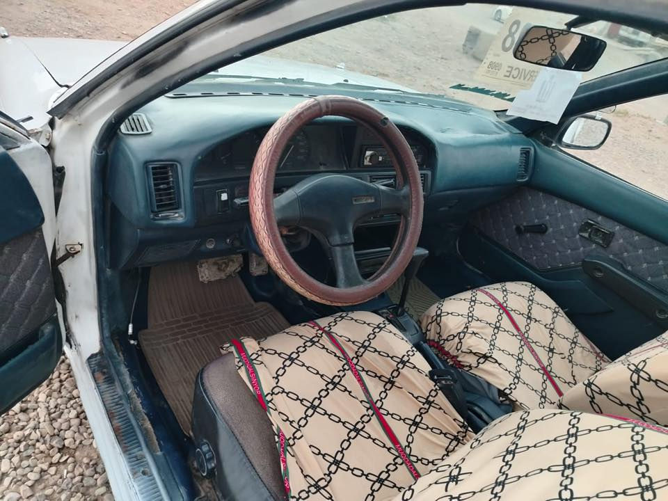 كورله شطح للبيع موديل 1991 رقم دولي سنويه جديده تخم تاير جديد صدر خلفي امامي زين مابيها نقص السعر 32وبيها مجال الستفسار رقم الهاتف ***********
