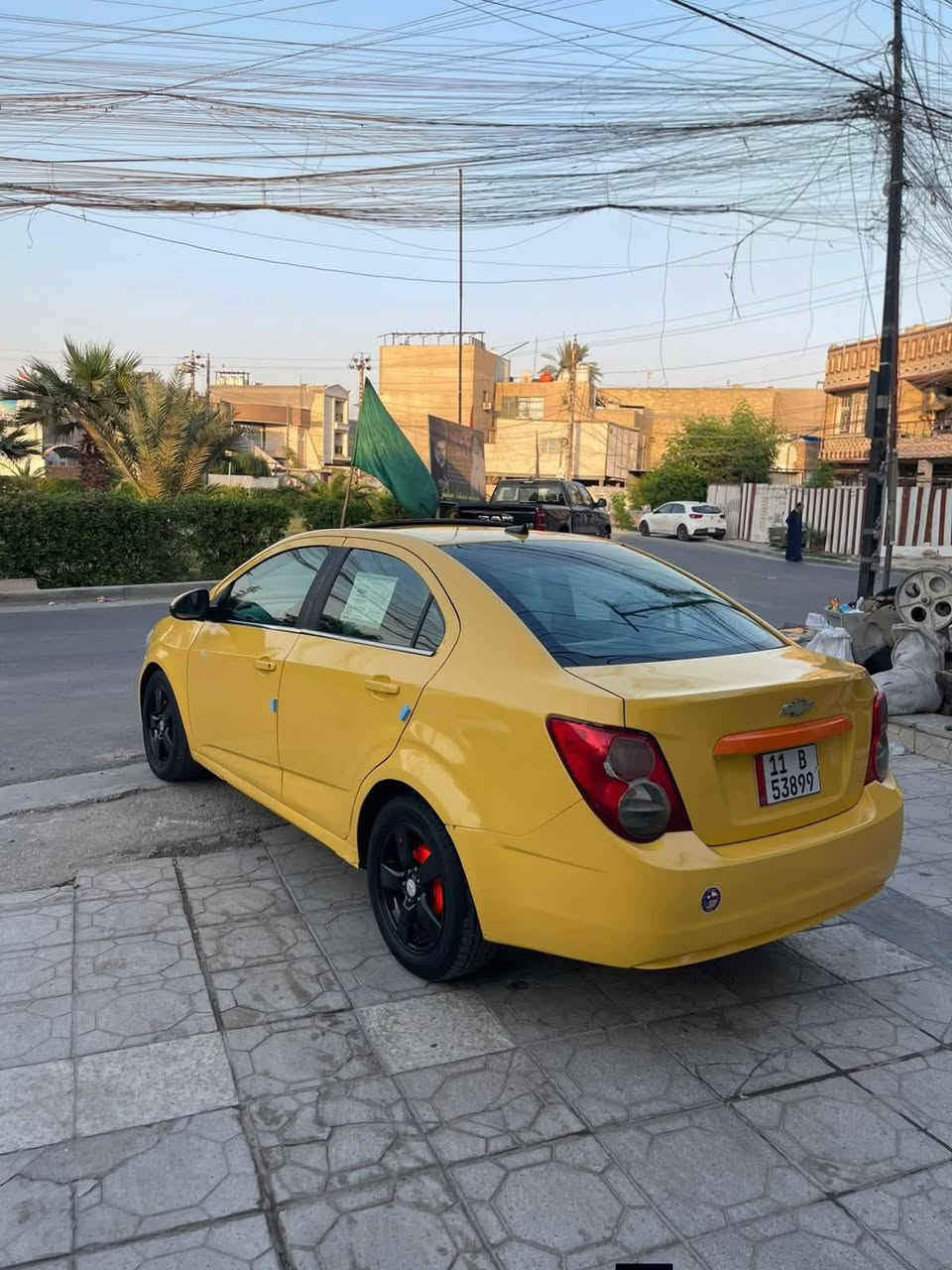 السلام عليكم بيع او مراوس  بخصوصي    شوفرليت سونك  2014 بسمي رقم بغداد   ومكانها كوت  تحويل مباشر  مصفرة هيئة وغرامه 
 وارد امريكي بيها جاملغ صفحه السايق فقط  بدون دواخل وبدون ايرباك تحكم ستيرن
فتحة سقف سلايت 
تحكم مري  
جهتين  ويل كب ١٧ رياضي بلوتوث  شاشه ايباد  
منظومه سستم سماعات 
 صندوق بصمه   تخم  تاير باتري جديد جاهزه من كل شئ  عوزها فقط ملاحضات بسيطه السعر 65 وبيها مجال بسيط    وهاذ رقمي  ‏‪***********‬‏
