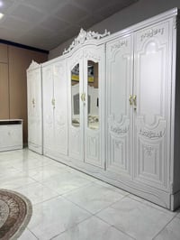 نجارة عراقية • ١٠ قطع • سرير ٢٠٠×١٦٠