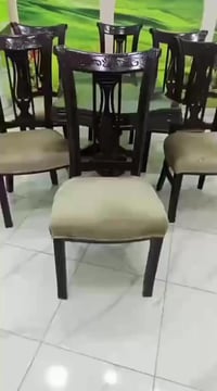 سفره عموله • خشب زان احمر • ٦كراسي ١٦٠×٧٥سم