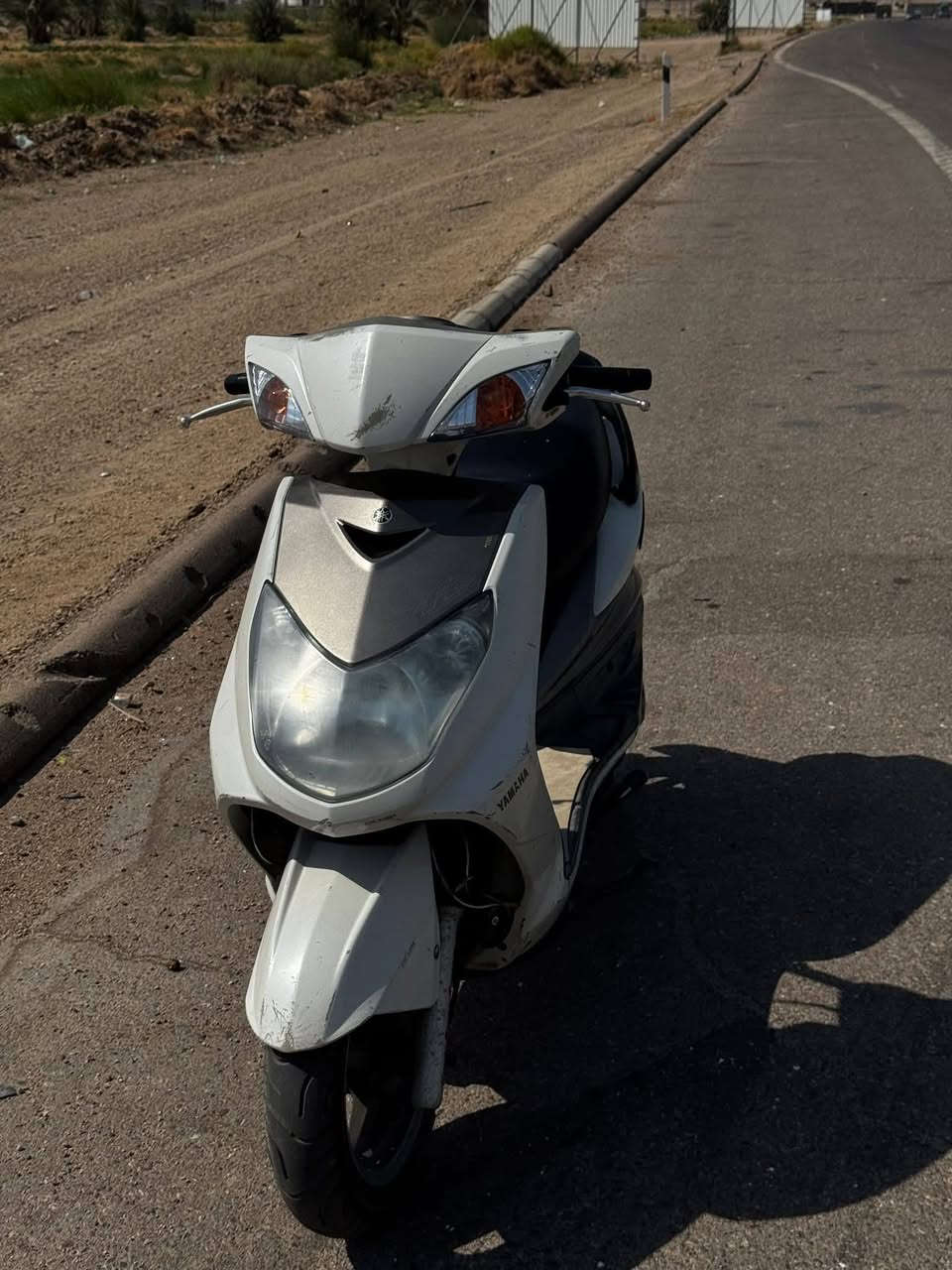 السلام عليكم من رخصة الادمن دراجه سكنس فحل كوري نوزل الدراجه نضيفه بيها نقص الشاشه محروكه اول ما جبتها و البك لايت بس البلاستك مالته يتبدل ب 12 الف الدراجه ناعمه و مكينتها صافيه للاستفسار التواصل على الخاص او على الرقم ***********
