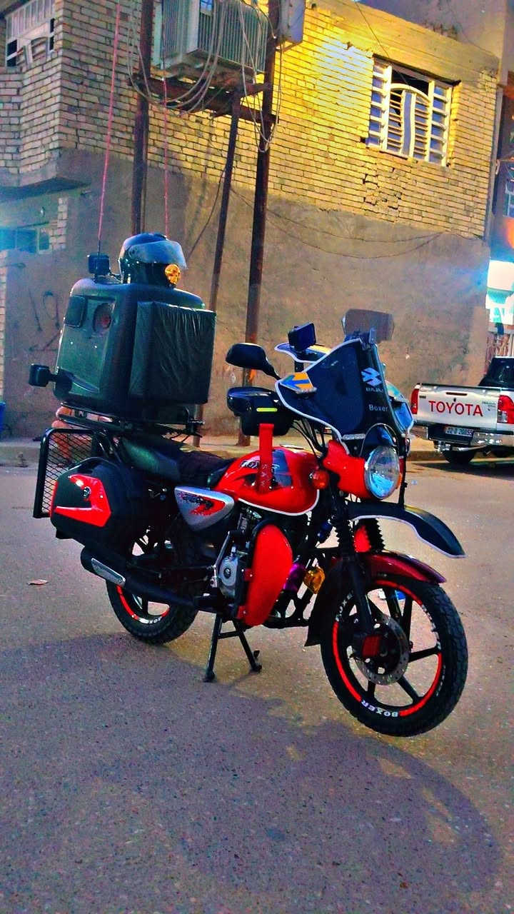 سلام عليكم
بوكسر كفالة مامفتوحة للبيع 
رقم وسنويه الرقم بغداد
بيهة سستم صوت أصلي صوت عالي 
جنط صفح أصلي تايلندي
سيباية مال رحالة شغل درجة اولة
سيباية صندوق متحركة
صفارة أصلية مال تاهو 200 واط
الدراجة معتني بيهة مال جناي 
تجي وشوف البكان بغداد الزعفرانية
رقم هاتف 
***********

