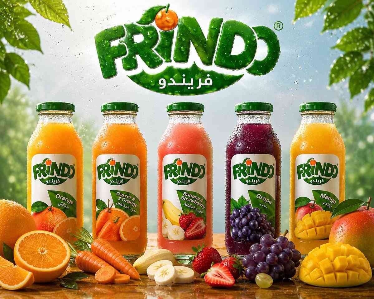 🧡 كل رشفة... حكاية من الطبيعة! 🍊🍇🥭
مع ▪️ متجهيزات البركة▪️ استمتعFRINDO بعصائر طبيعية مليئة بالنكهة المنعشة والطعم الغني الذي ينعش يومك.
اختر نكهتك المفضلة من[البرتقال] [الجزر والبرتقال] و[الموز والفراولة] و[العنب]و [المانجو]  او [نومي بصرة] ... وكل زجاجة تحمل مذاقًا لا يُنسى وجودة تستحق الثقة.
✅ مميزاتنا:
💸 أسعار ثابتة ومناسبة[تجهيز: جملة  - مفرد] 
(المناسبات، المطاعم، والمحلات).
🛵 توصيل سريع يوصلك أينما كنت.
〰️ نوفر جميع الكميات 〰️ 
📍 موقعنا: حي المعلمين{فلكة الساعة - مقابل المحكمة.📍 
📞 للطلب والاستفسار، تواصل معنا: ***********
⏰ متوفرون {من 8 صباحاً - 10 ليلاً}
