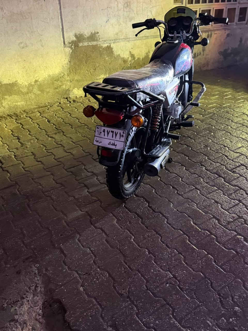 سلام وعليكم بوكسر موديل 2023دراجه مرقمه بسمي تحويل ثاني يوم دراجه كفوله من كلشي اي نقص مابيه مكان بغداد الوشاش الاستفسار عل هاذه رقم بي وتساب ***********
